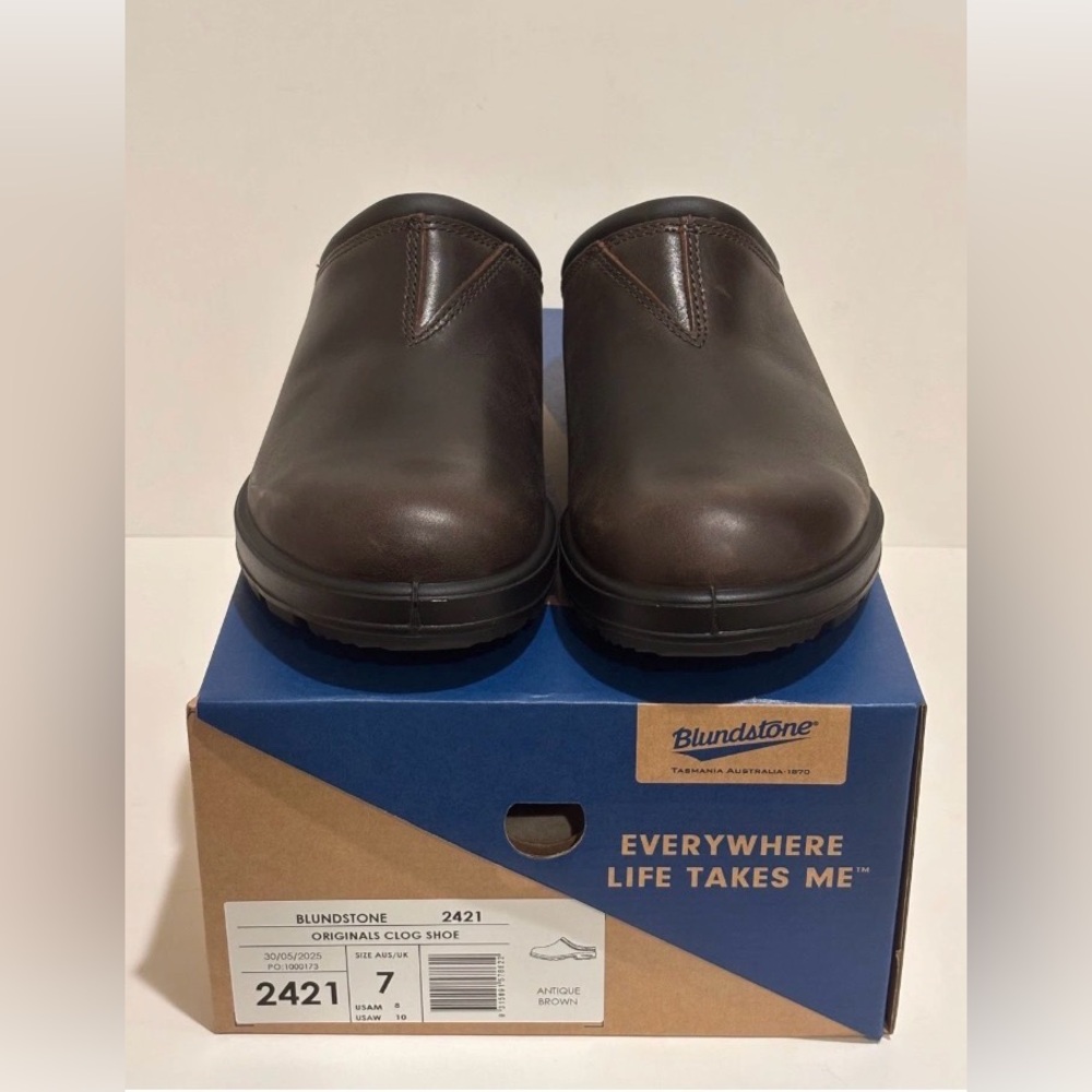 Blundstone Men's Rich Brown Leather Loafers